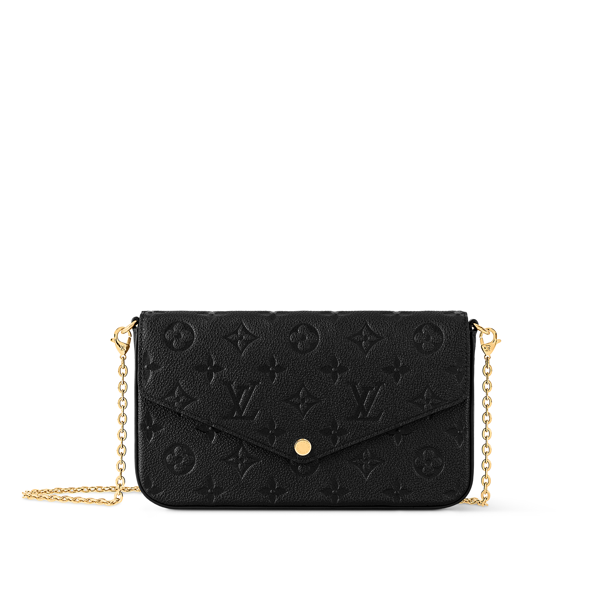 Black lv pochette new arrivals